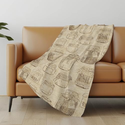 Addison Rugs ASB173 Beige 50" x 70" Oversized Sherpa Throw Blanket
