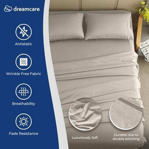 DREAMCARE Full Size Sheets - Full - Ivory