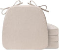 Sunsleek Chair Cushions for Dining Chairs D-Shaped Seat Cushions Chair