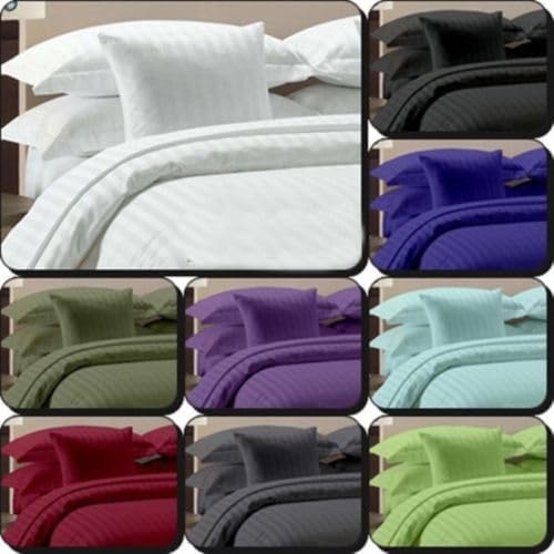 AMAY Luxury Soft 100% Egyptian Cotton 6pc Sheet Set Sateen Weave 800