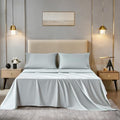 Sophia & William 100% Cotton Sateen Sheet Set 1000 TC, King, Smoky