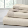 Modern Threads 4 Piece Microfiber Sheet Set – Soft Cooling Bed Sheets