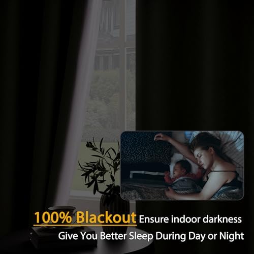 Extra Lenght 100% Blackout Linen Textured Curtains 120 Inch Length 2