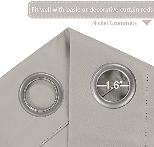 H.VERSAILTEX Premium Blackout Thermal Insulated Room Darkening