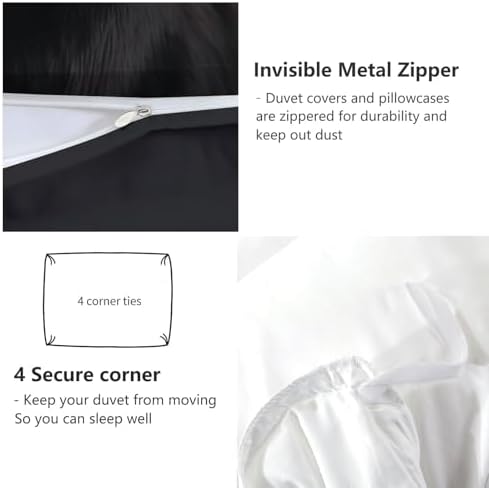 California King Duvet Cover Set Animal Pug Playful Soft Microfiber