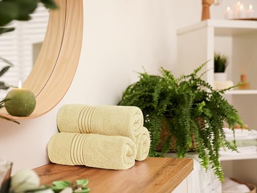 Utopia Towels 6 Piece Premium Hand Towels Set, 16 by 28 inches, 100%