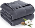 Sivio Cotton Weighted Blanket for Adults, King Size 80"x87" 25 lbs