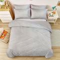 Duvet Cover California King Microfiber - Reversible Minimalism Line
