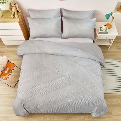Duvet Cover California King Microfiber - Reversible Minimalism Line