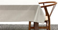 MEEMA Cotton Square Table Cloth, Washable Farmhouse Table Cover