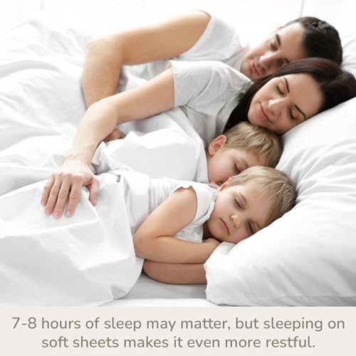 100% Egyptian Cotton Split King Sheets Sets for Adjustable Bed