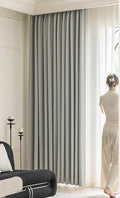 Living Room Darkening Curtains 84 Inches Long, Dining Room Blackout