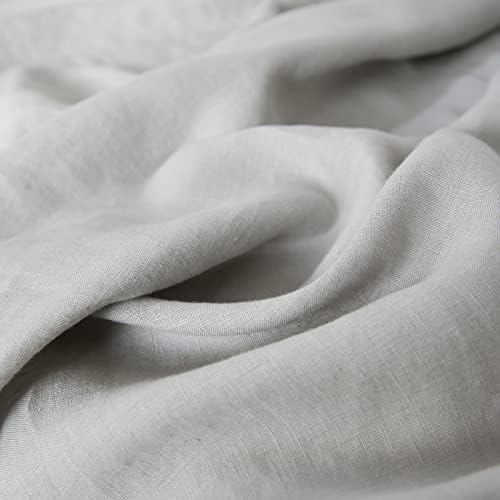 Simple&Opulence 100% French Linen Pillowcase Queen Size-Set of 2