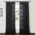 ChadMade Pure Linen Sheer Curtain Light Filtering - 26 x 108 Inch