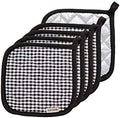 5 PCS Pot Holders for Kitchen, Cotton Potholers with Great Heat