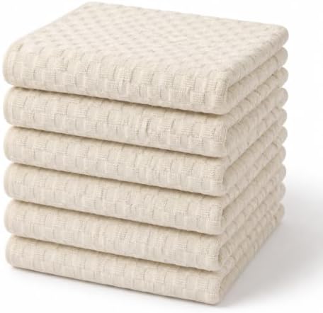 15" X 25" 6 Pack Dark Grey Terry Kitchen Towels