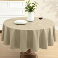 Lintex Cafe Hotel Linen Look Vinyl Flannel Backed Tablecloth