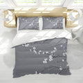 Soft Microfiber Duvet Cover Set with Zipper Closure and Corner Ties