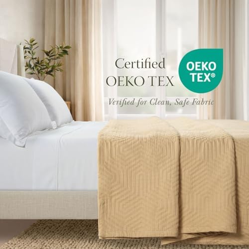 Threadmill Luxury Cotton Blankets for Queen Size Bed | All-Season 100%