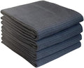 PY HOME & SPORTS Dish Towels Set - 17 x 25 Inches 4 Pieces Grey 100%