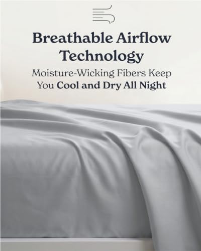Beckham Hotel Collection Twin XL 3 Piece Cooling Sheet Set for Hot