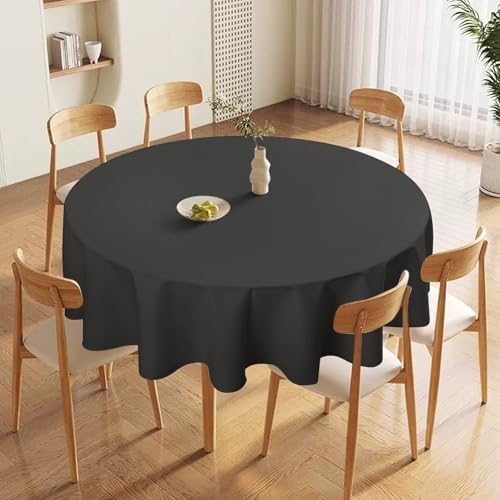 Modern Minimal Trendy Gray Tablecloth Washable Dinng Table Covers