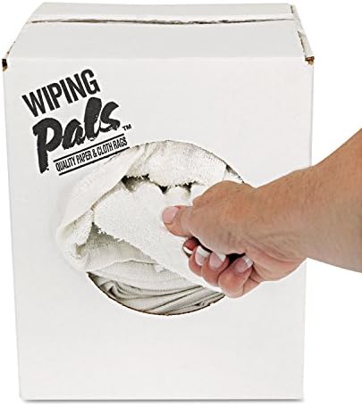 Co. 536605DZBX Counter Cloth/Bar Mop, White, Cotton, 12/Bag, 5