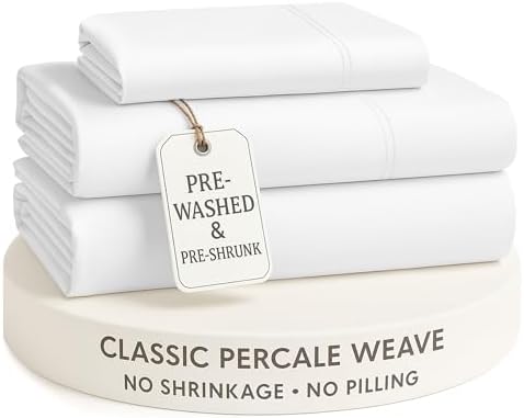 LANE LINEN Twin Bed Sheets – Long-Staple 100% Cotton Sheet Set