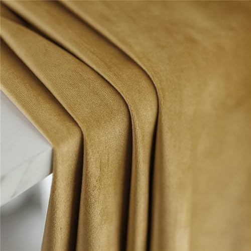 Blackout Velvet Curtains for Bedroom Window,Luxury Thermal Insulated