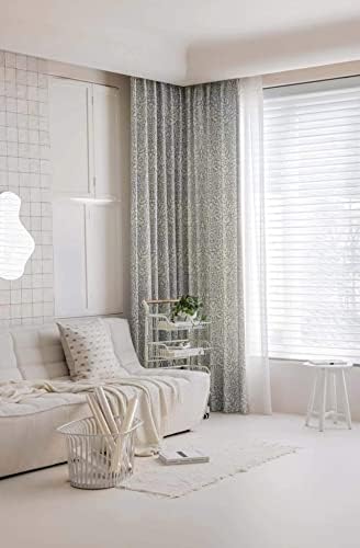 Farmhouse Curtains 63 inch Length 1 Panel for Living Room Bedroom