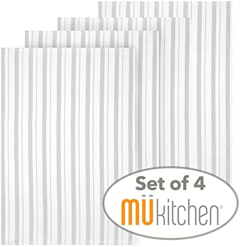 MÜkitchen Basketweave Oversized Cotton Kitchen Towel | Durable and