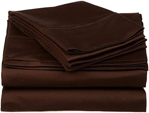 4 PCS Bed Sheet Set Long Staple Cotton Yarns 100% Natural Cotton