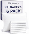 Queen Pillow Cases Set of 6 - Ultra Soft Cozy Pillowcase Covers