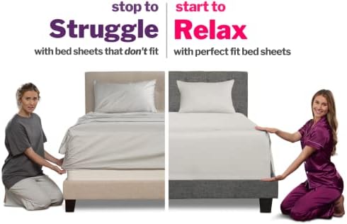 Extra Deep Pocket Queen Sheet Sets 4 Piece Queen Bed Sheets Set