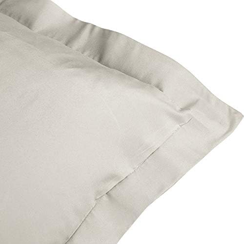 BEDSUM King Pillow Shams Set of 2, 100% Brushed Microfiber