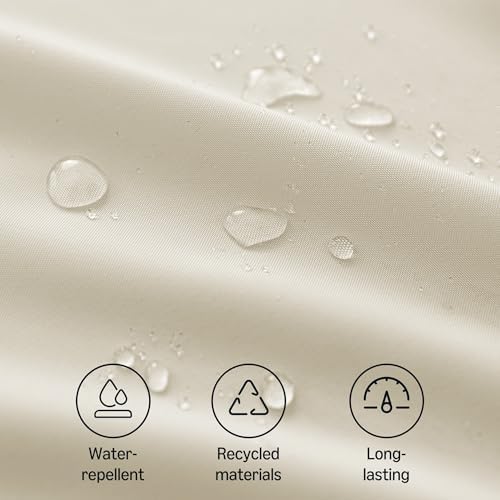 Amazon Basics Thin Rectangle Tablecloths, Water-Resistant Textured