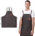 MAGICLULU Waterproof Oilproof Canvas Apron with Adjustable Neck Strap