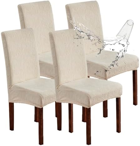 Waterproof Dining Chair Covers, Chair Covers for Dining Room Stretch