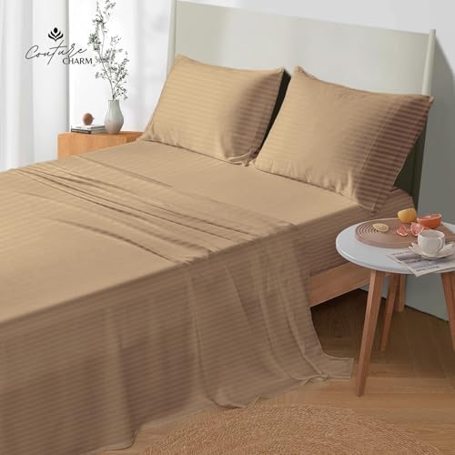 Egyptian Cotton Full Size Sheet Set, 4-Piece, 1000 Series Sateen