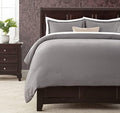 Chanasya Premium Solid Duvet Cover Set - Duvet Cover (104” x 90”) & 2