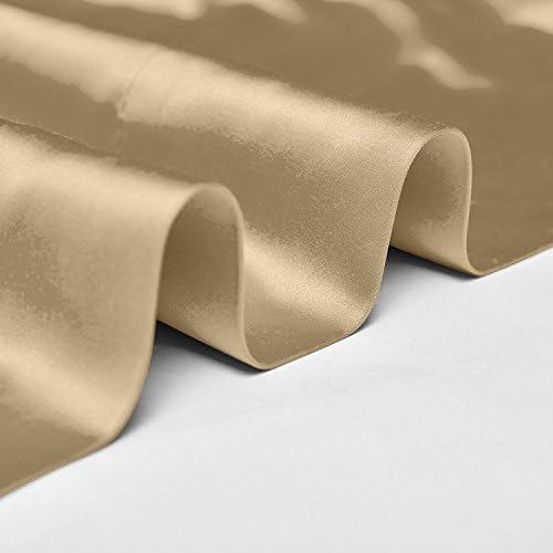 cololeaf Vintage Textured Faux Dupioni Silk Curtain Tab Top for