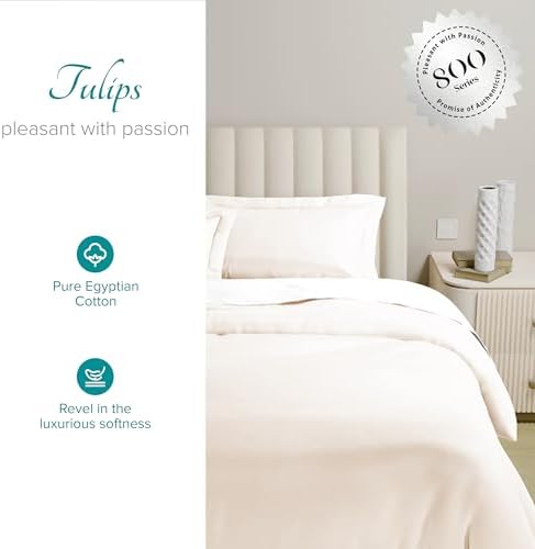 Carressa Linen Oversized King Duvet Cover - 100% Egyptian Cotton