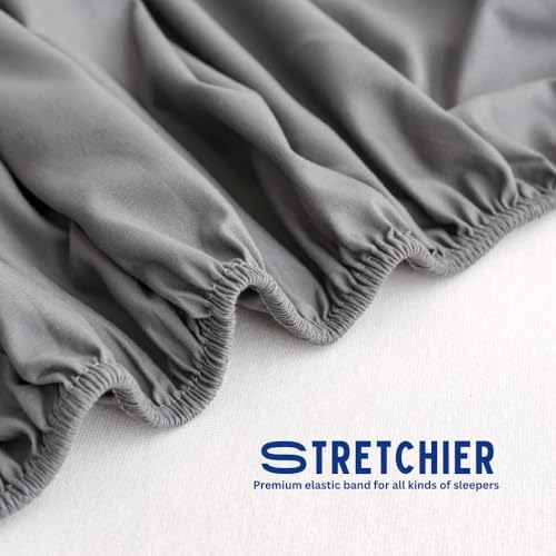 Deep Pocket Fitted Sheet Only - Premium 2000TC Microfibre, Extra Soft