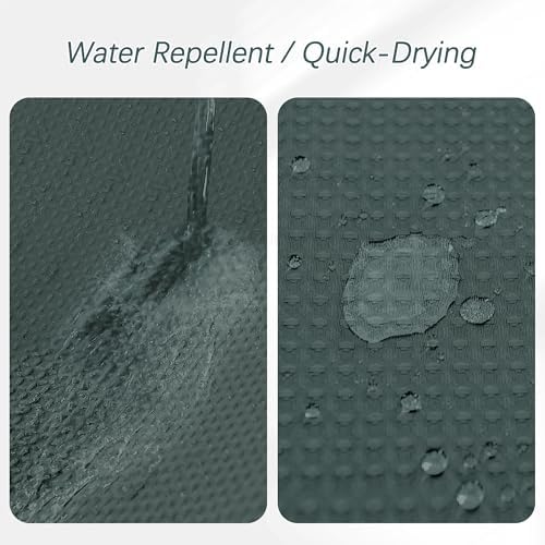 Extra Long Shower Curtain, 96 Inch Long Waffle Weave Heavy Duty Thick