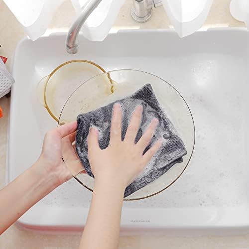 Homaxy 100% Cotton Waffle Weave Kitchen Dish Cloths