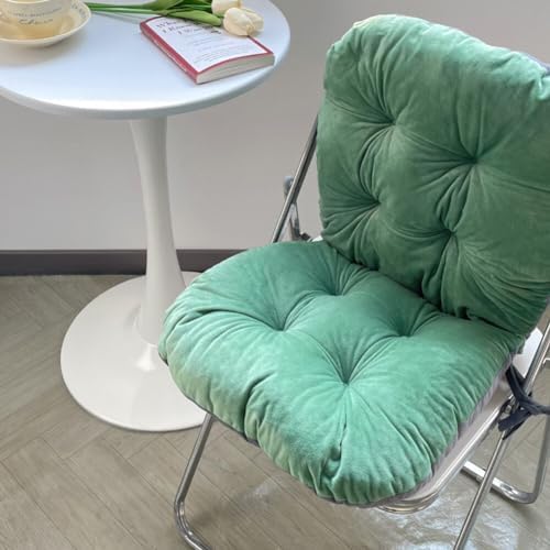 White Seat Cushion - 17 * 17 Inch, Soft Office & Indoor Rocking Chair