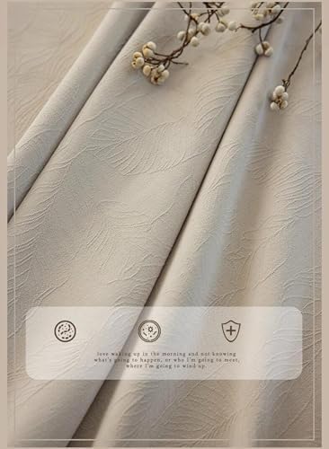 Beydodo Blackout Curtains Living Room 72 Inches, Bedroom Darkening