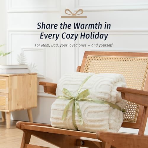 Wemore Soft Weighted Blanket for Adults 48" x 72" 12 lbs Twin Size