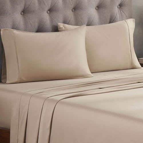 SUPERIOR 400 Thread Count Egyptian Cotton Sheet Set, Bedroom Sheets