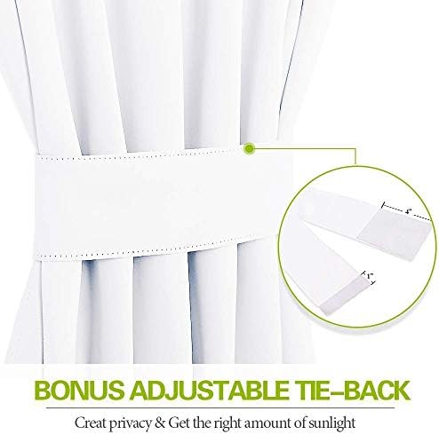 Double Pinch Pleated Drapes 84 Inch Length 2 Panels Set Room Darkening